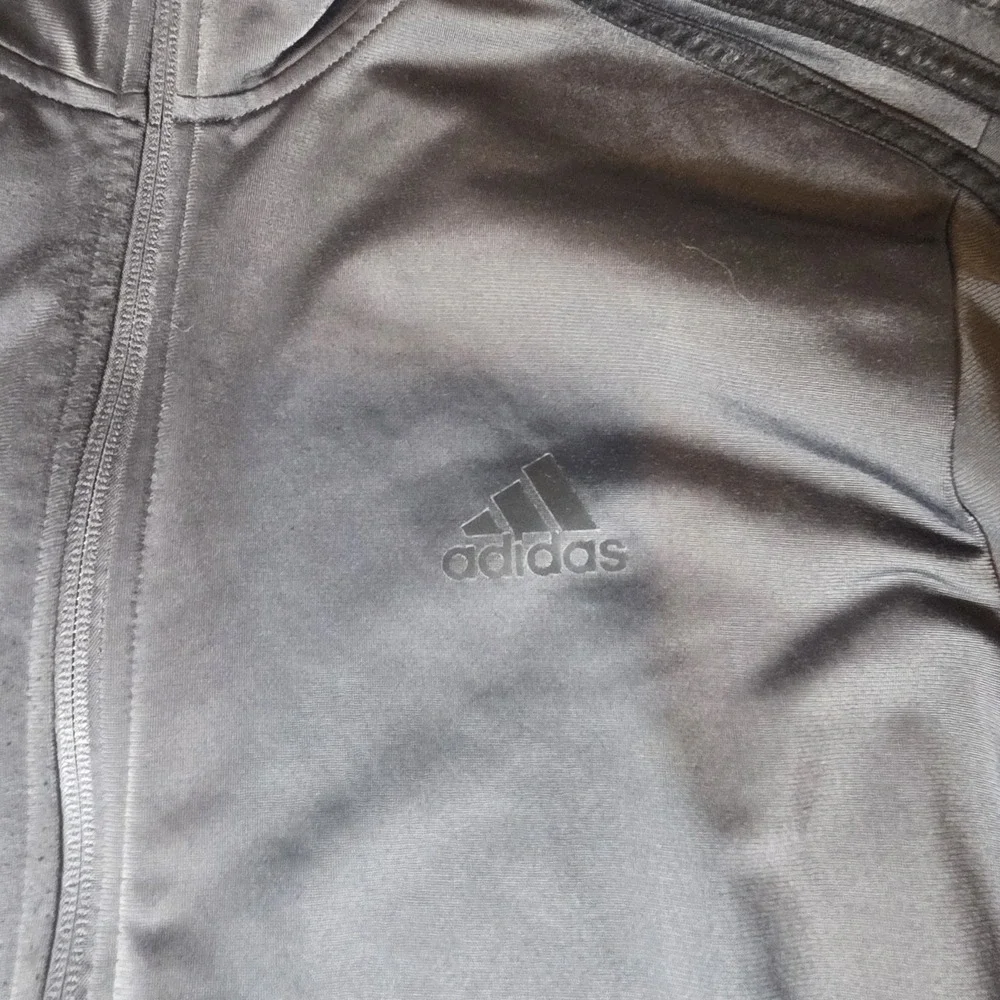 Adidas Essentials 3 Stripes Warm Up Track Jacket Large B1